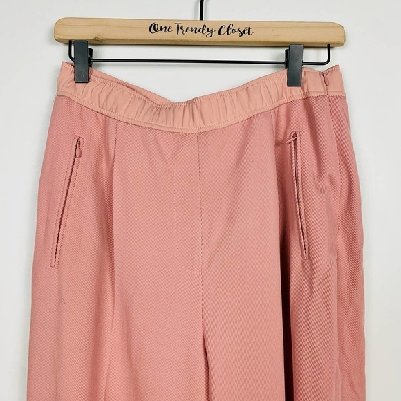 #4 Akris Punto NWOT Dress Pant Zip Pockets Elastic Waist Work Comfy Virgin Wool - Picture 6 of 10